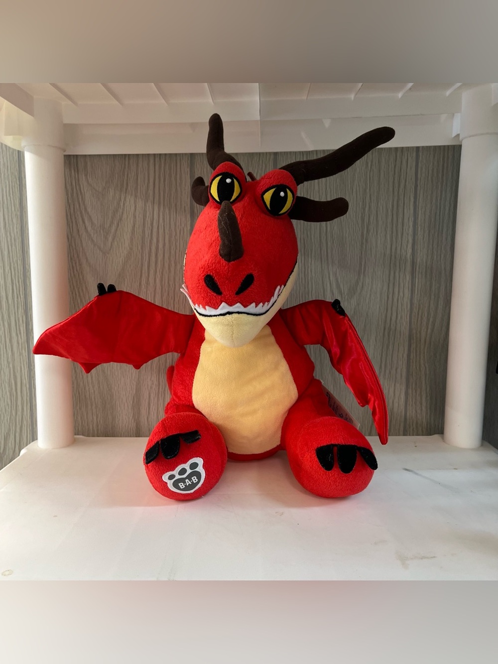 Build A Bear Workshop How to Train Your Dragon Hidden World Hookfang Plush 16”